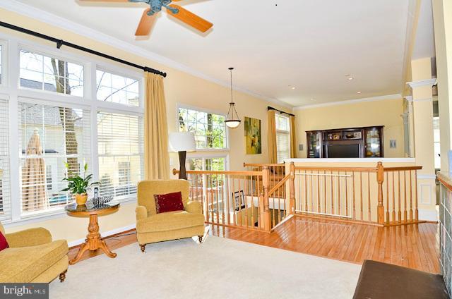 47555 Rippling Drive Sterling, VA 20165 - Photo 21 of 28 View from Living Room to Family Room