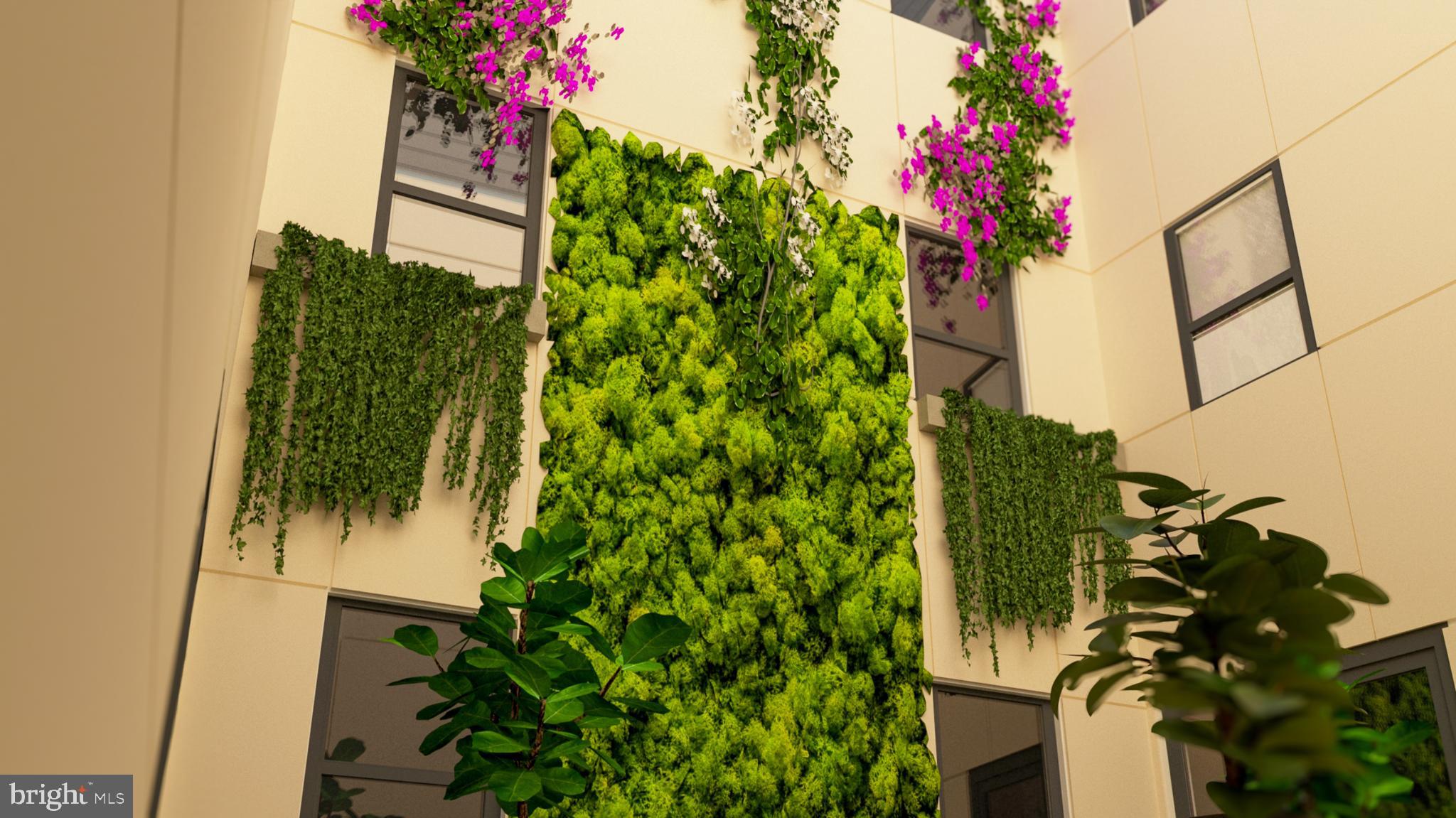 1341 H Street Northeast, Unit 5F Washington, DC 20002 - Photo 12 of 13 a flower garden view