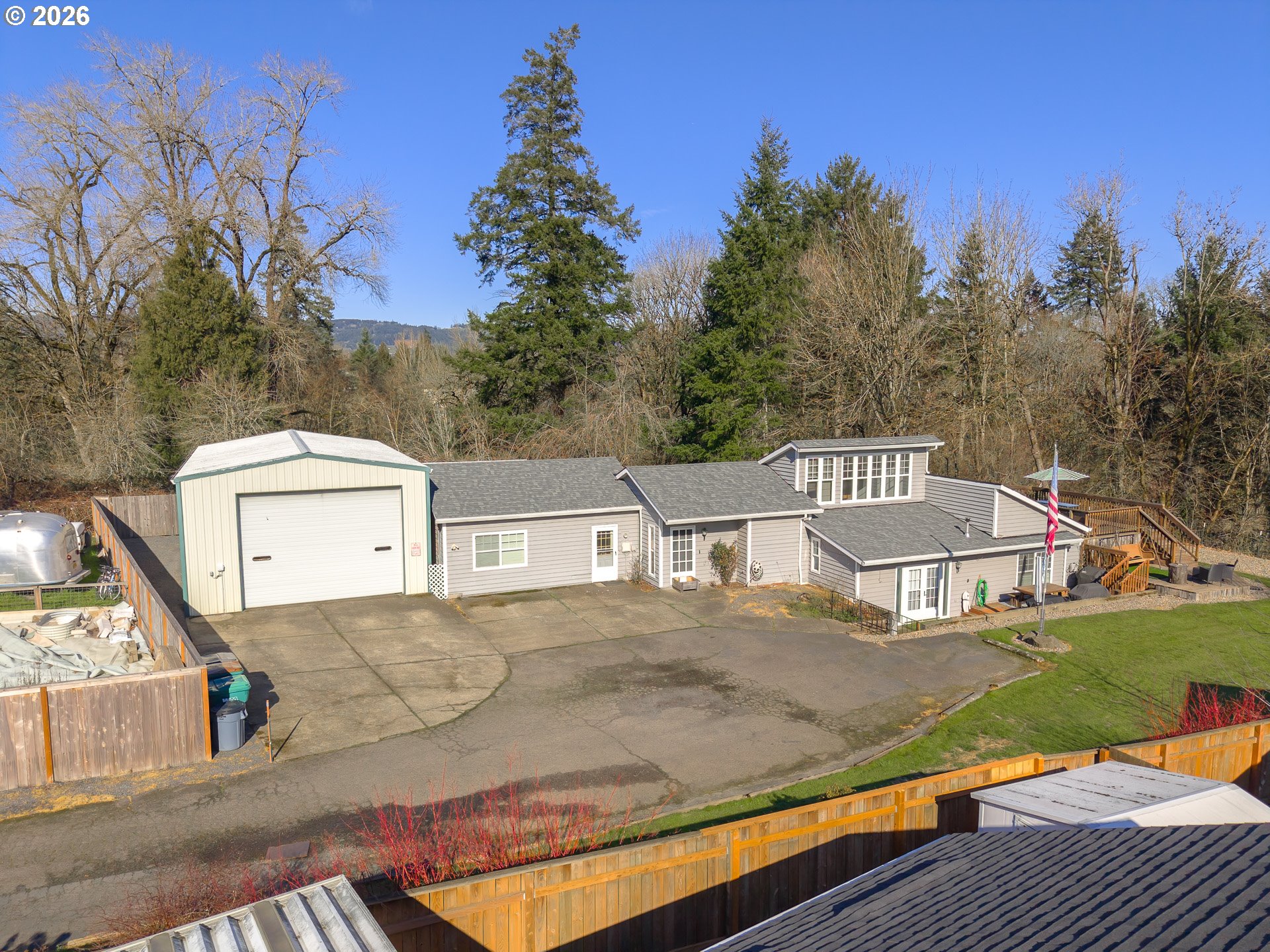 600 Wynooski Street Newberg, OR 97132 - Photo 11 of 48 a view of a house with a yard