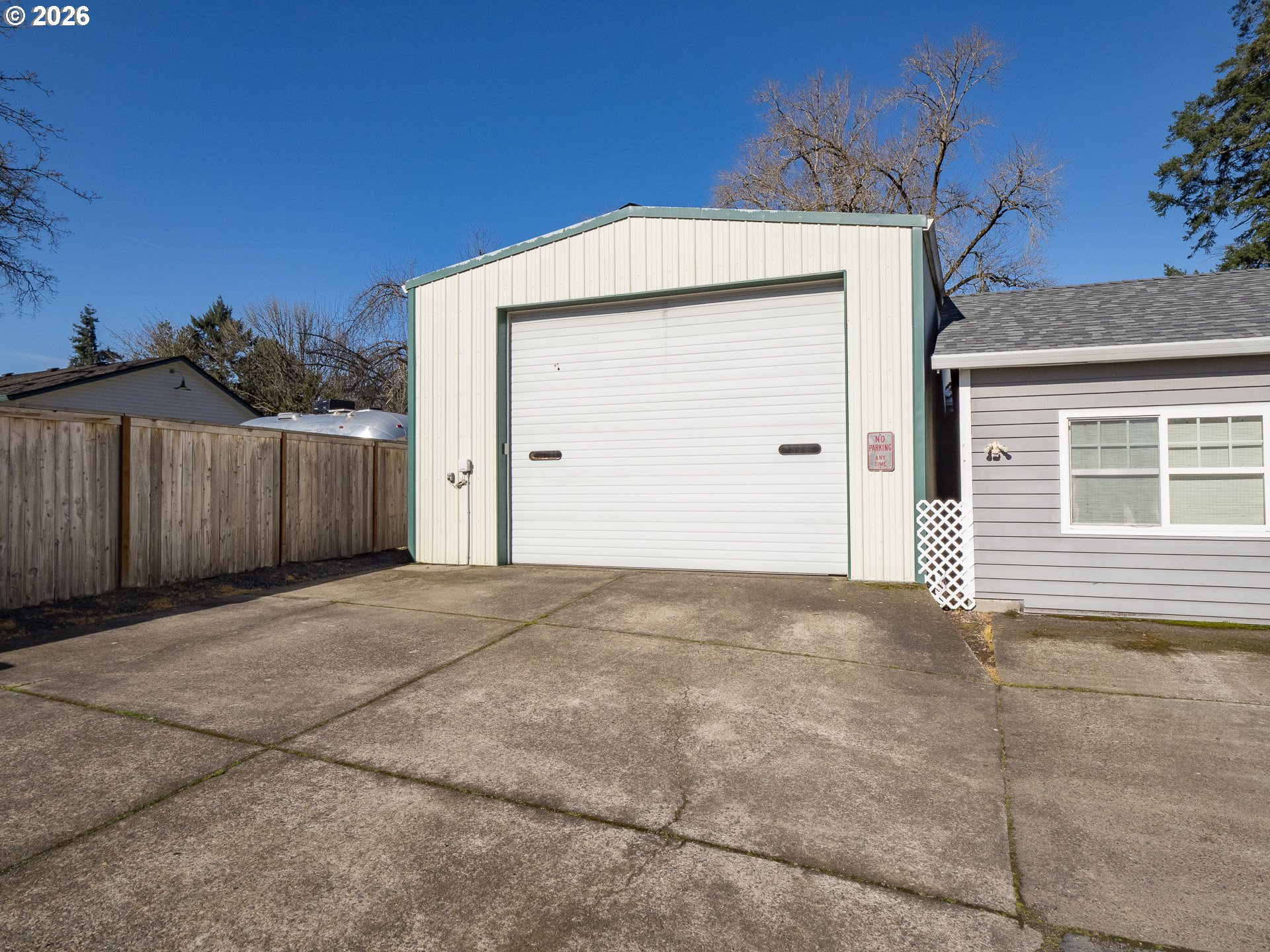 600 Wynooski Street Newberg, OR 97132 - Photo 19 of 48 a view of a house with a garage