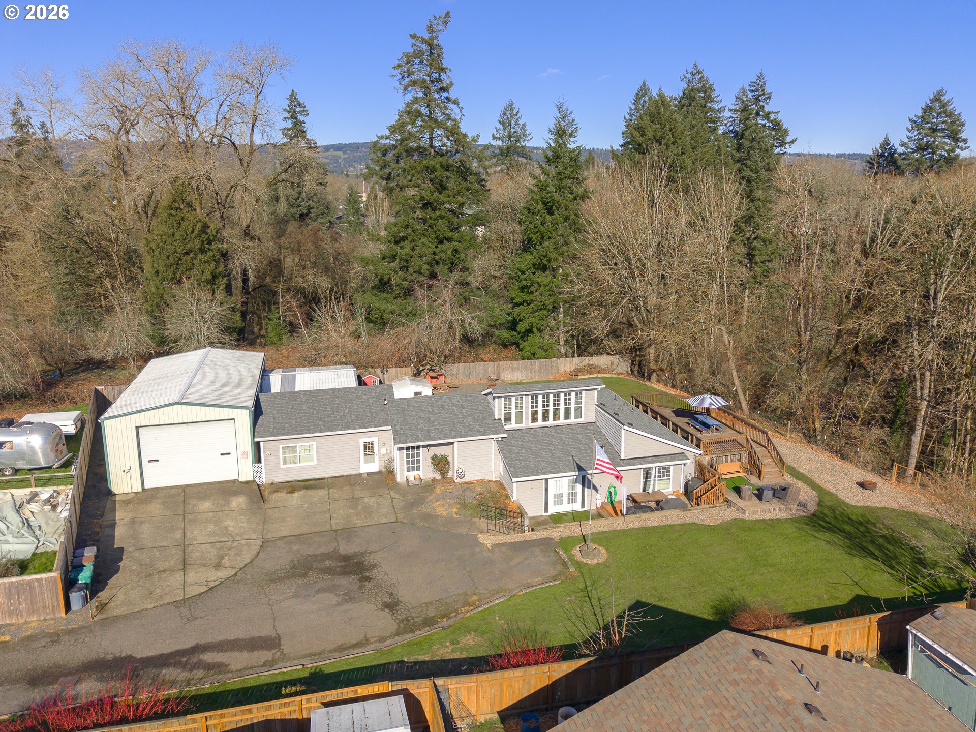 600 Wynooski Street Newberg, OR 97132 - Photo 2 of 48 a view of a swimming pool with a yard