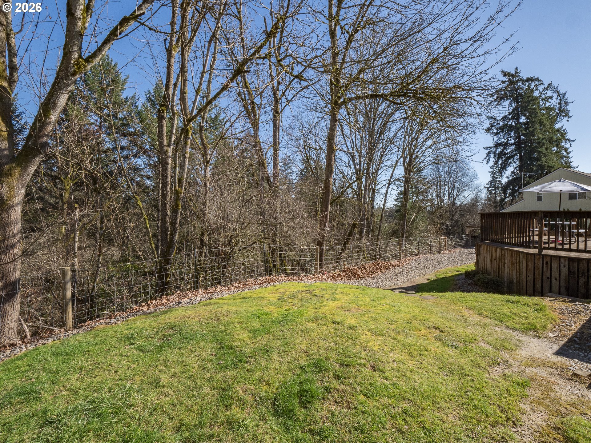 600 Wynooski Street Newberg, OR 97132 - Photo 37 of 48 a view of a yard with large trees