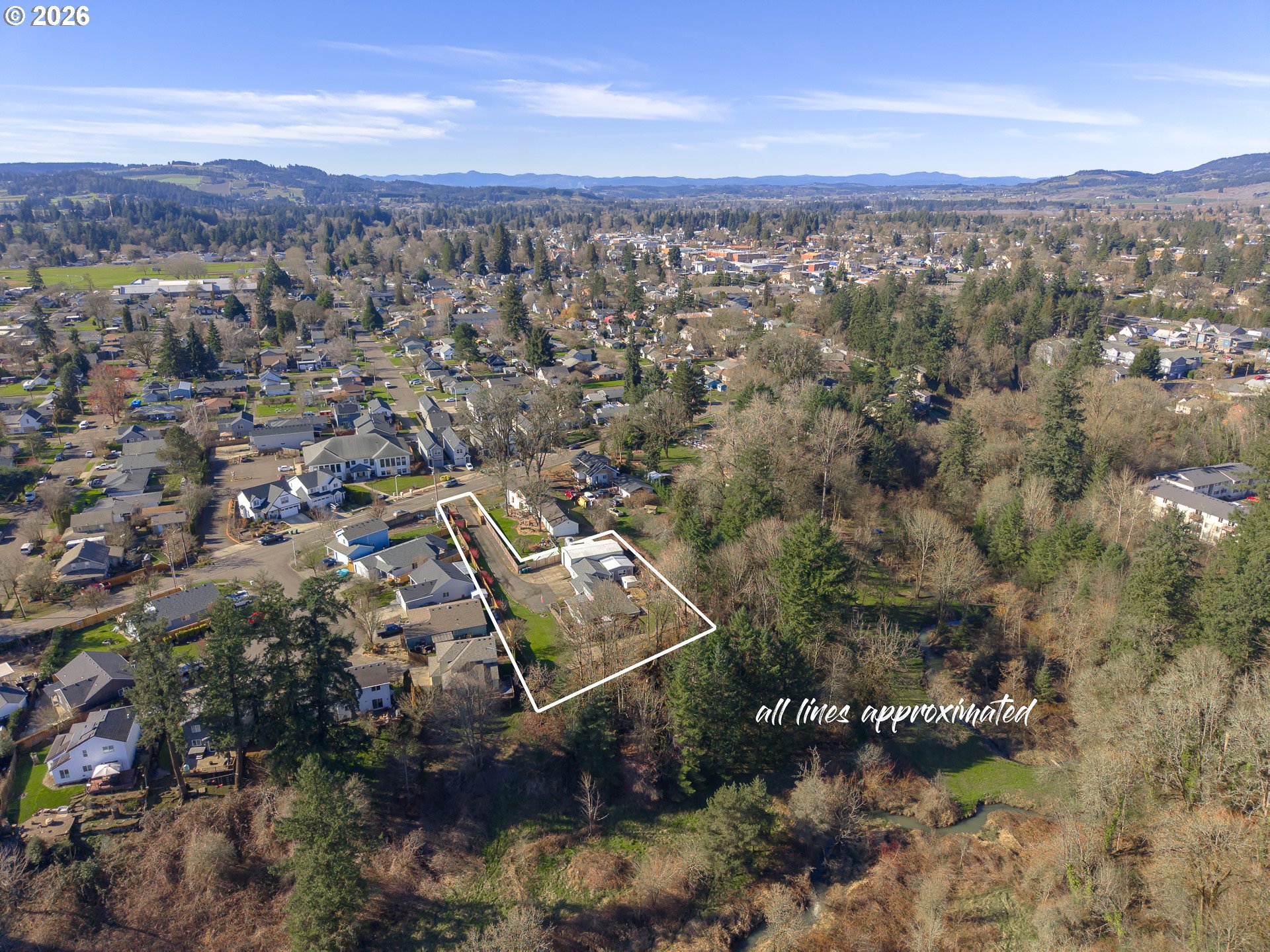 600 Wynooski Street Newberg, OR 97132 - Photo 9 of 48 an aerial view of a city
