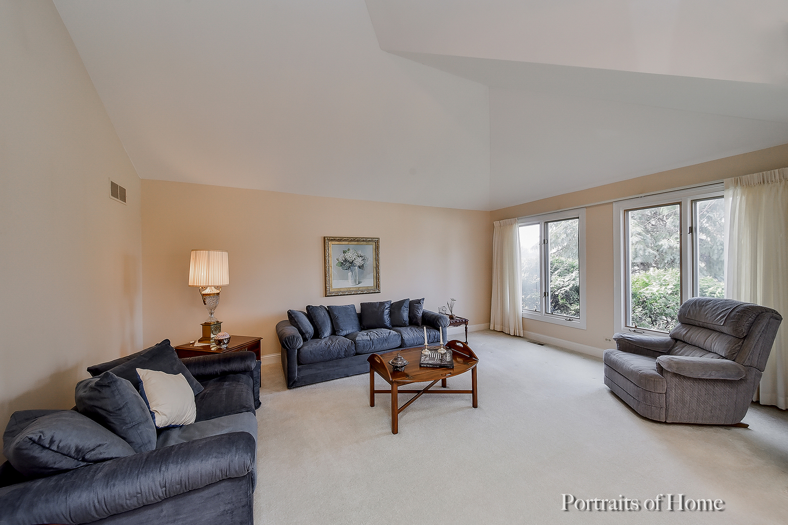 1508 East Bailey Road Naperville, IL 60565 - Photo 5 of 17 a living room with furniture and a large window