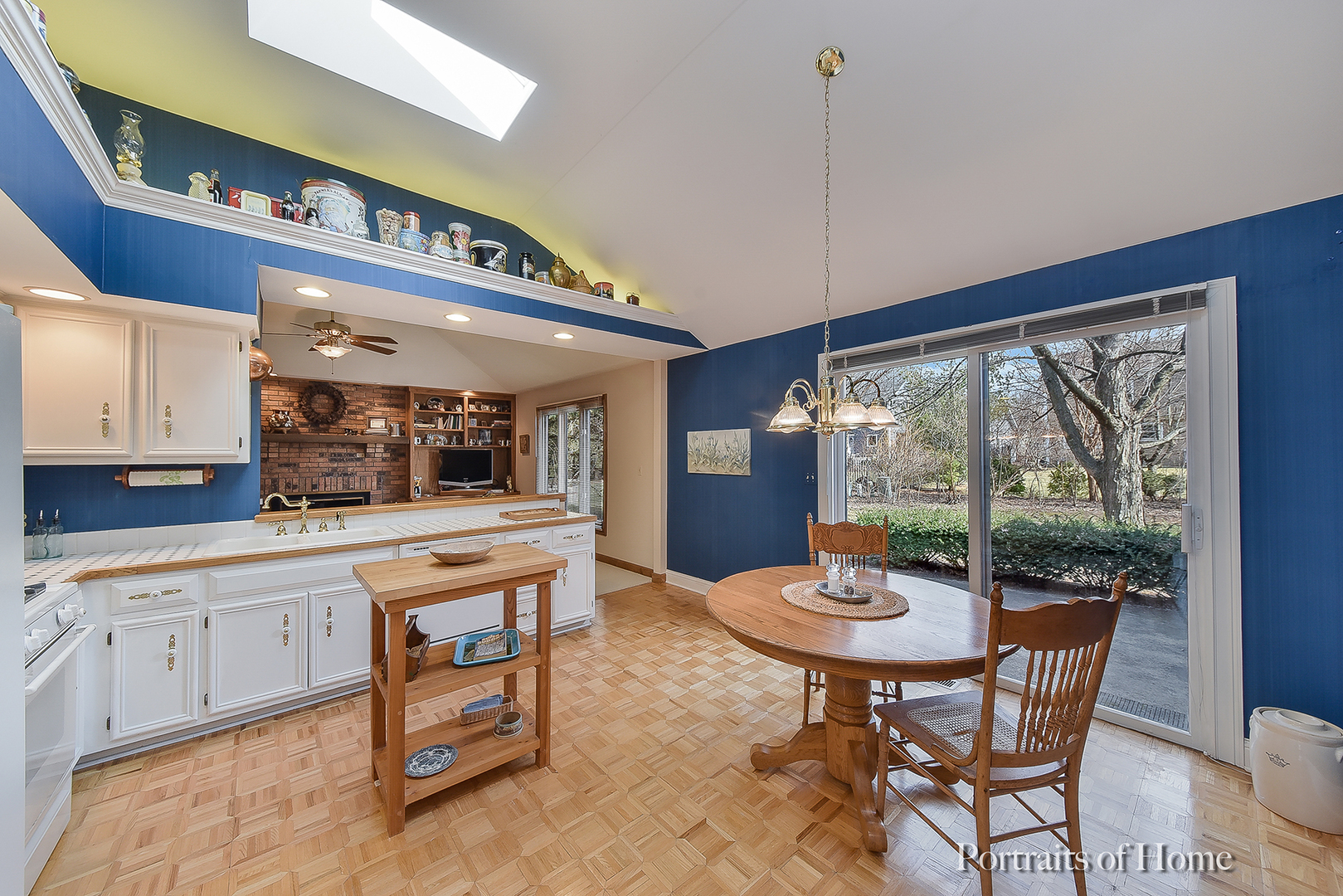 1508 East Bailey Road Naperville, IL 60565 - Photo 6 of 17 a view of a dining room with furniture window and outside view