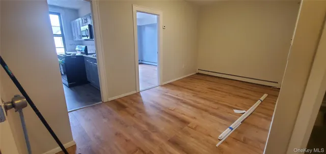 wooden floor in an empty room
