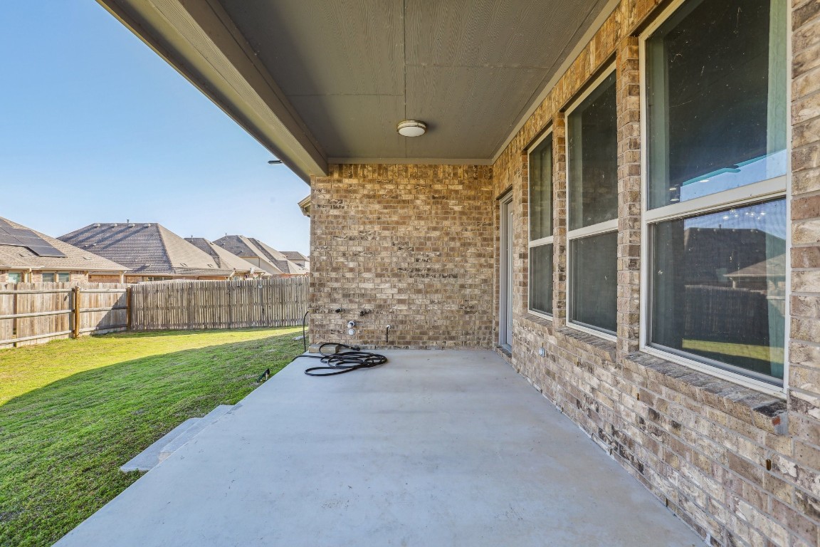 3602 Chaff Lane Pflugerville, TX 78660 - Photo 24 of 28 View of patio / terrace
