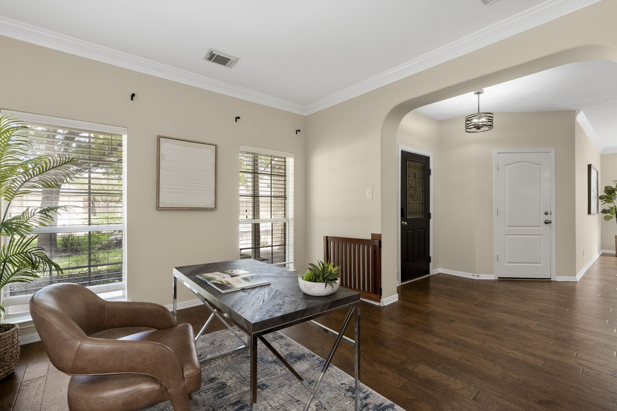 1822 Nelson Ranch Loop Cedar Park, TX 78613 - Photo 5 of 40 Multiple windows create a bright and comfortable setting for working from home.
