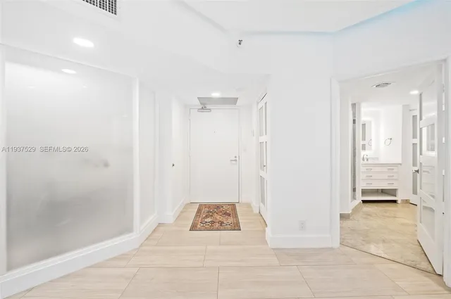 a view of a bathroom with a shower