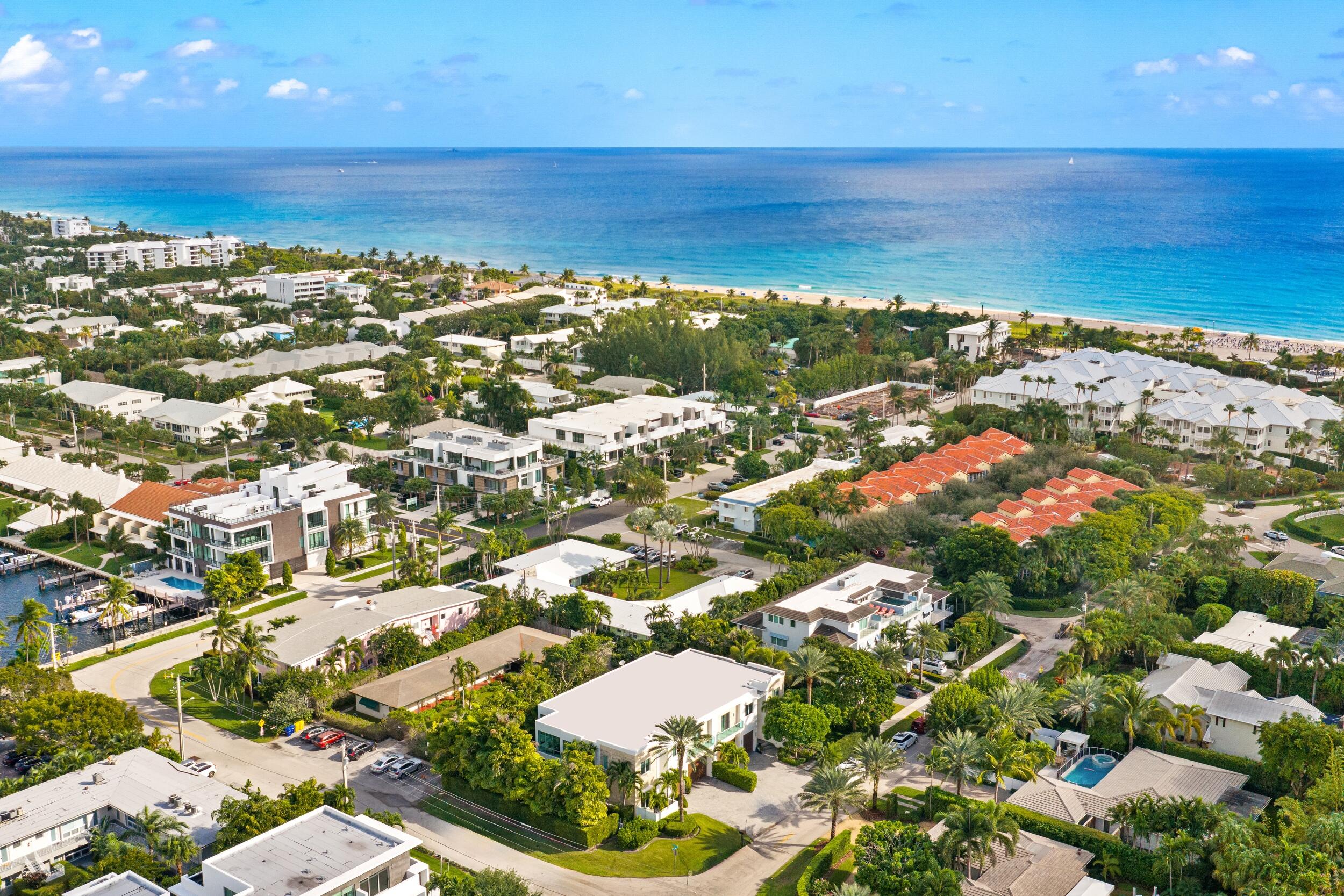 1005 Bucida Road Delray Beach, FL 33483 - Photo 41 of 58 Aerial 6 ROOF EDIT