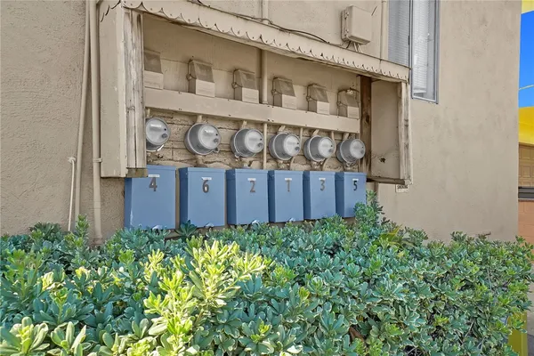 a sign on the side of a building