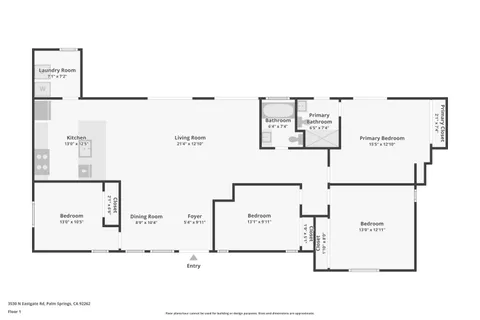 $849,000 | 3530 Eastgate N Road, Palm Springs, CA 92262