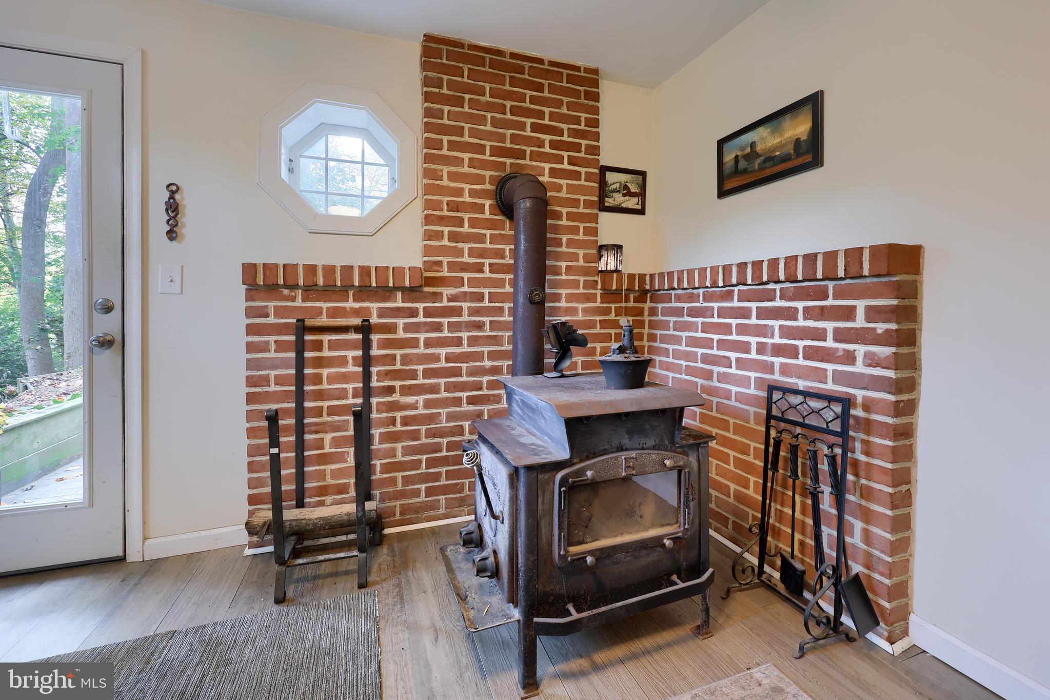 34 Hilldale Road Pequea, PA 17565 - Photo 24 of 44 Wood Coal Stove - Cozy for cold winter nights!