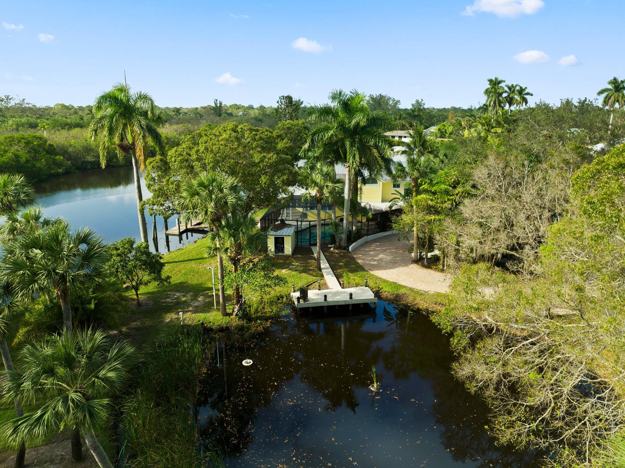 611 Southwest Timber Trail Stuart, FL 34997 - Photo 47 of 56 Pond and River