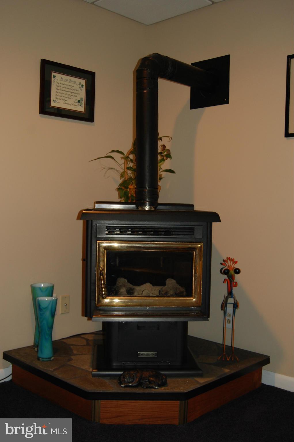 8005 Wallace Road Baltimore, MD 21222 - Photo 14 of 18 a living room with a fireplace