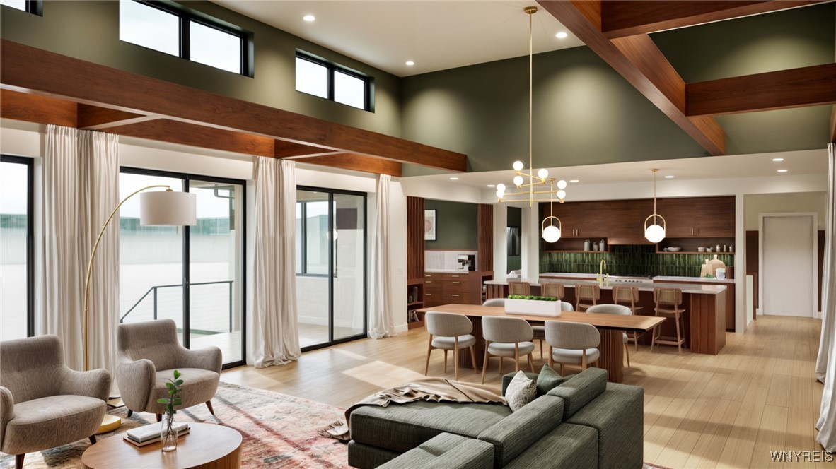 1200 Rice Road Elma, NY 14059 - Photo 8 of 27 Main living space view from entry rendering