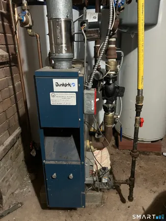 a view of water heater room