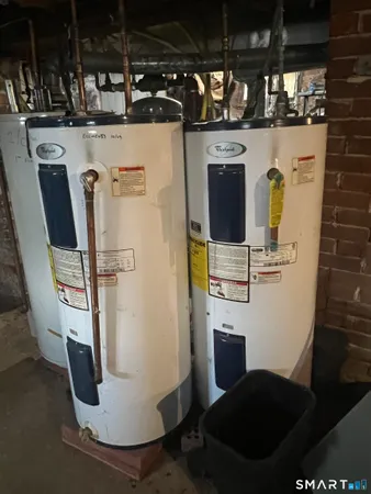 a view of storage and utility room