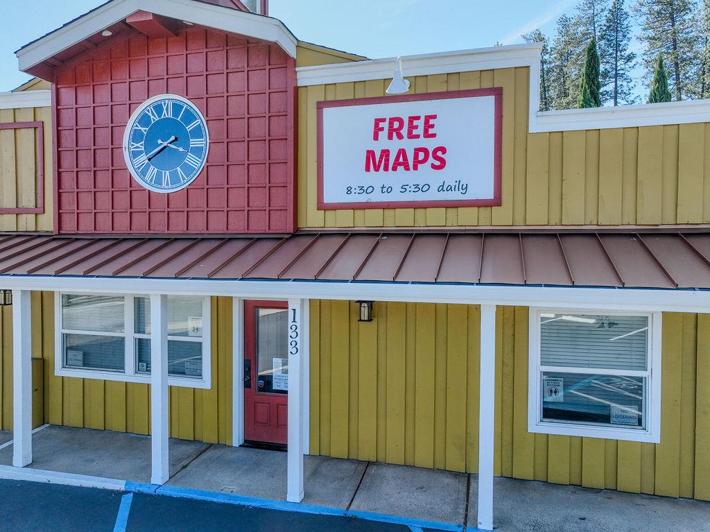 133 Brunswick Road Grass Valley, CA 95945 - Photo 42 of 47 a sign that is on the wall of a building