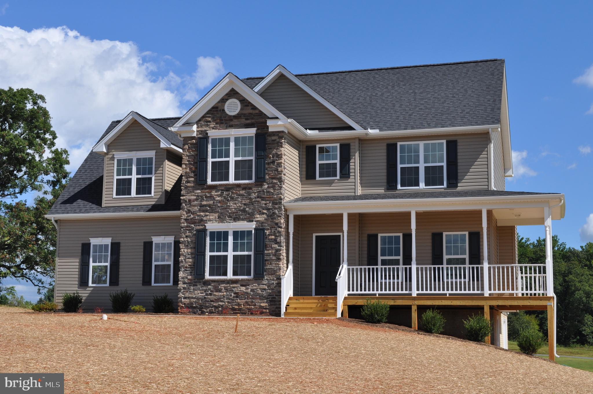 7014 Riley Road Warrenton, VA 20187 - Photo 11 of 14 Ex 1 - Partial Stone-Option-Wrapped Front Porch