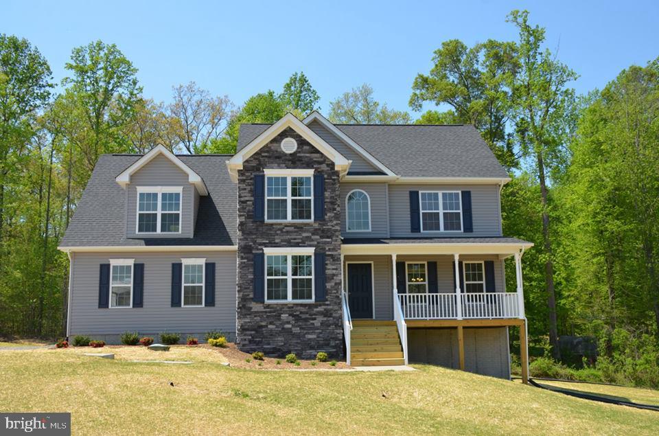 7014 Riley Road Warrenton, VA 20187 - Photo 13 of 14 Ex 3- Front Exterior - Partial Stone