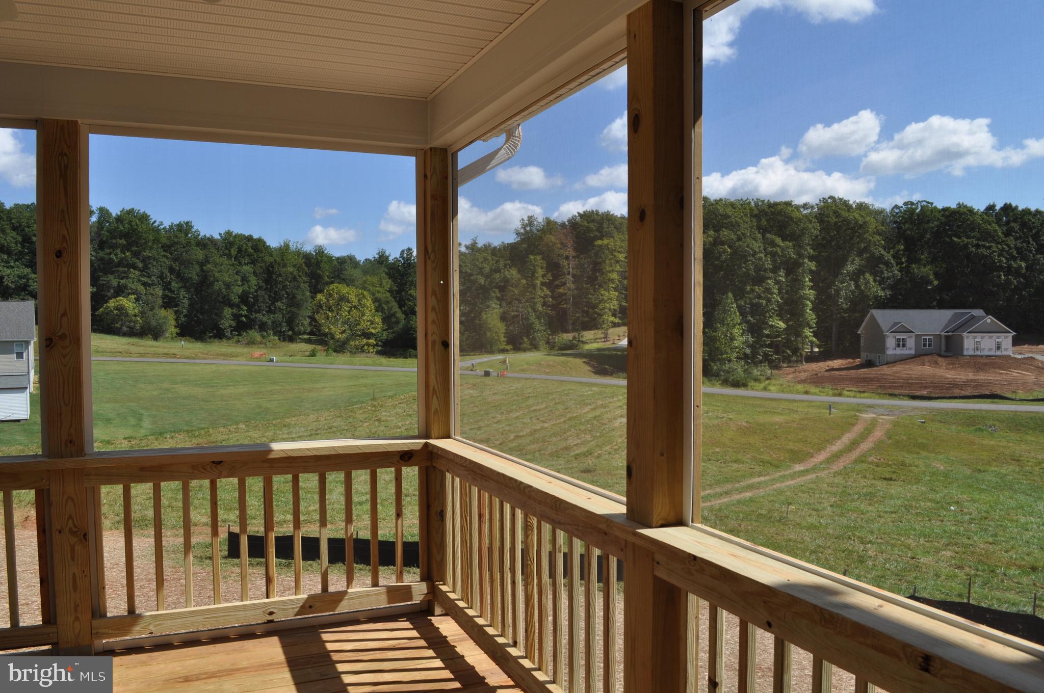 7014 Riley Road Warrenton, VA 20187 - Photo 10 of 14 Rear Exterior - Screened Porch