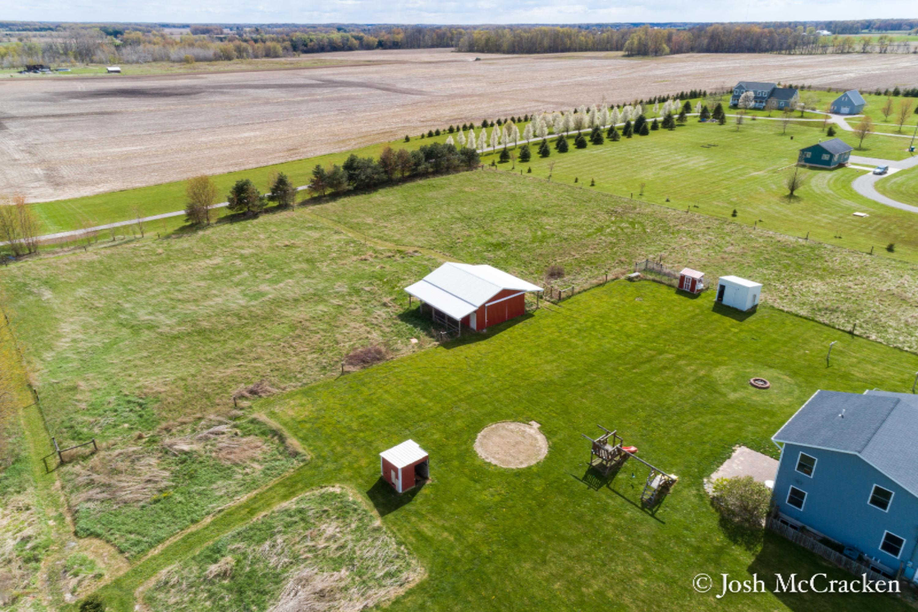5035 Wooldridge Road Belding, MI 48809 - Photo 26 of 33 5035 Wooldridge aerials (8 of 10)