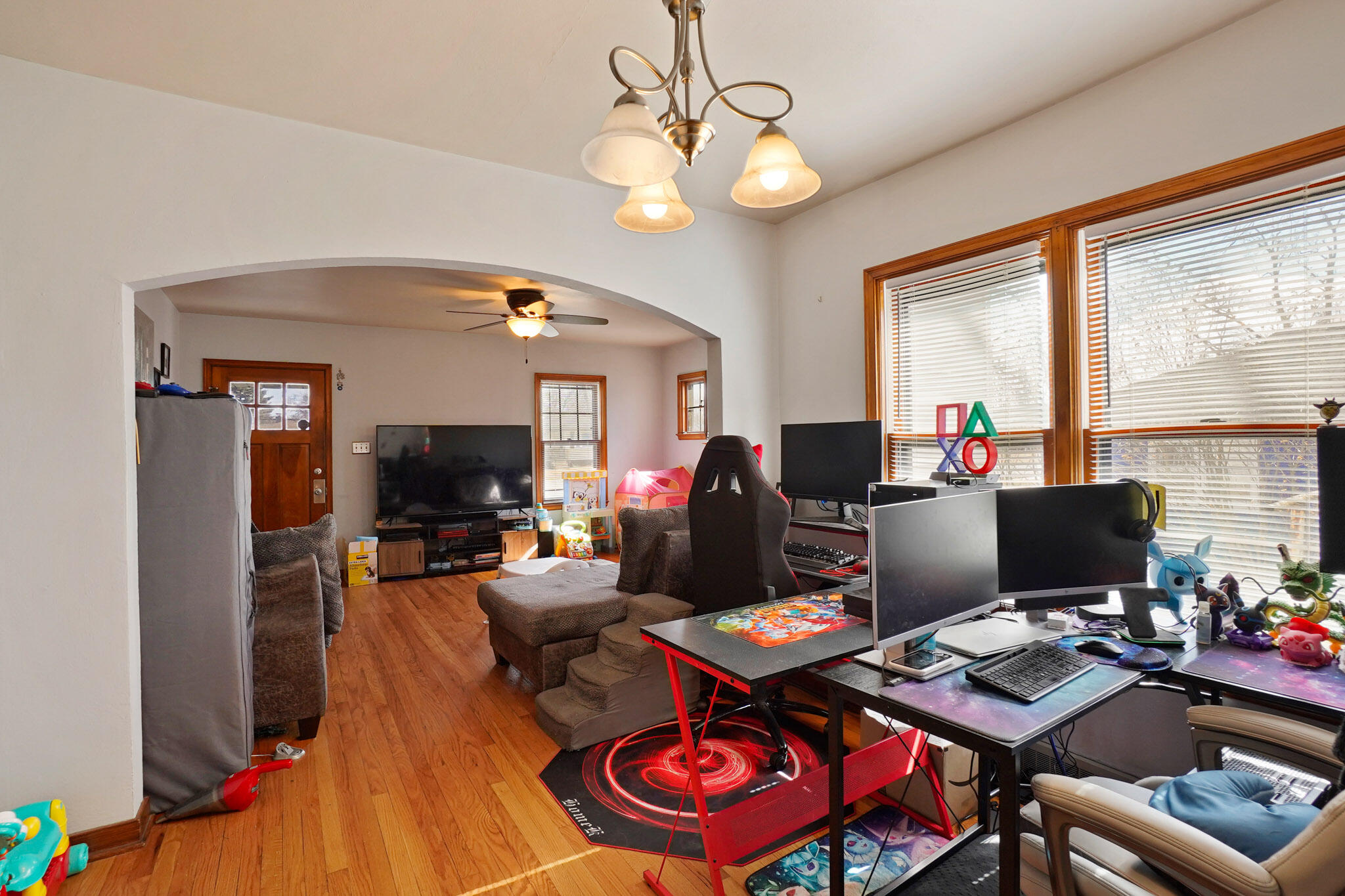 244 Dwiggins Griffith, IN 46319 - Photo 5 of 15 a view of a workspace with furniture