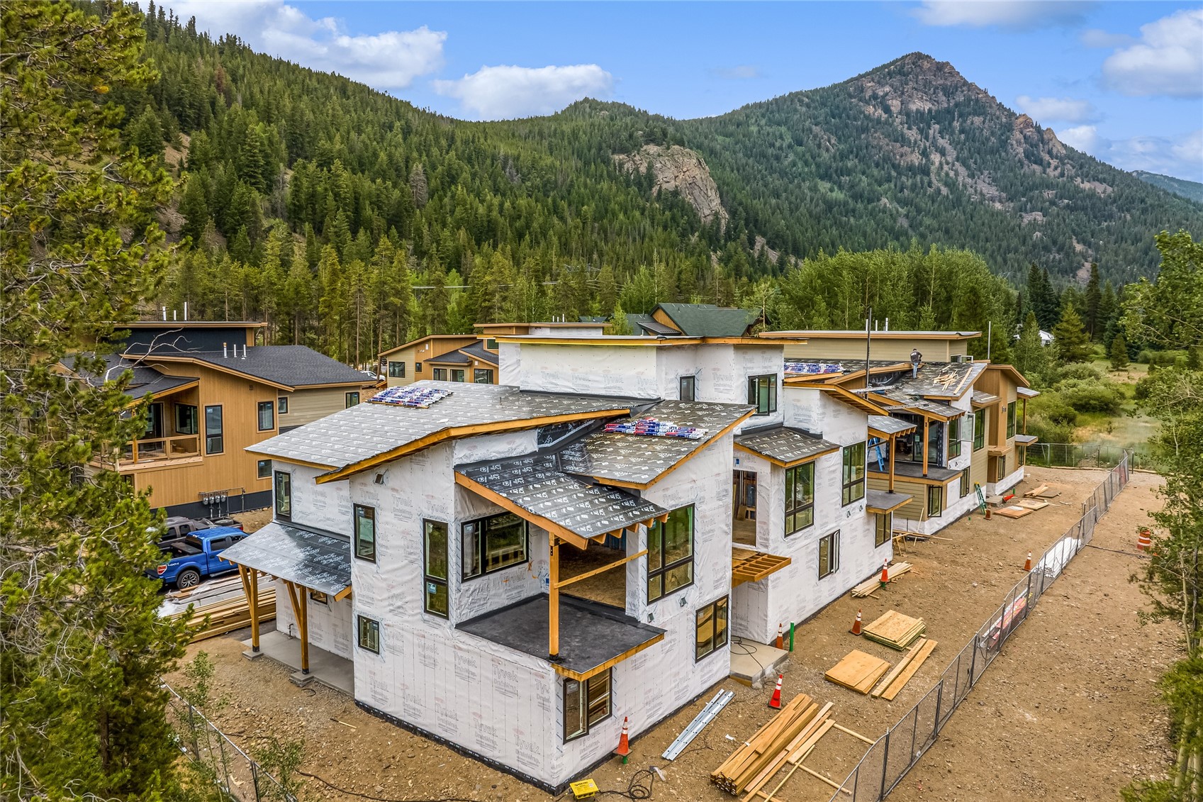 632 Montezuma Road, Unit C1 Keystone, CO 80435 - Photo 20 of 38 Aerial view of development