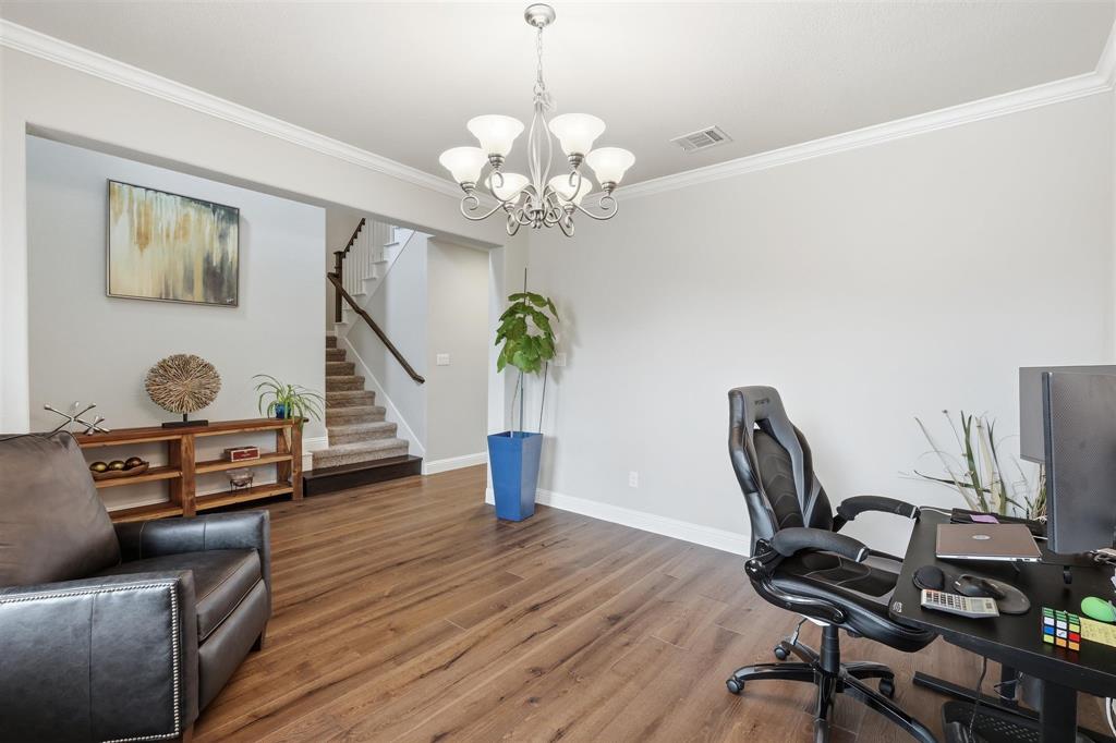 6212 Leatherstem Road Flower Mound, TX 76226 - Photo 5 of 40 Front room used as office, endless possibilities!