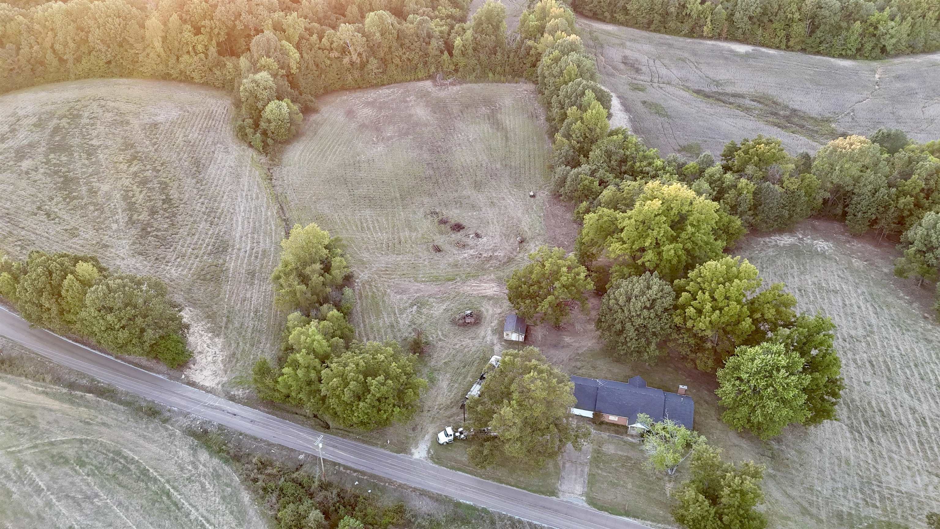 1137 Lucy Kelly Road Brighton, TN 38011 - Photo 5 of 19 House & Acreage is surround by mature trees.