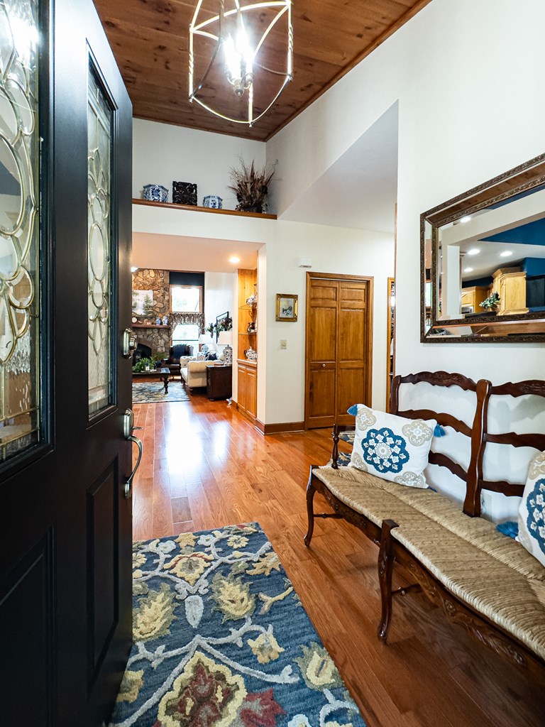 59 Cabin Run Lane Murphy, NC 28906 - Photo 4 of 82 a living room with furniture and a flat screen tv