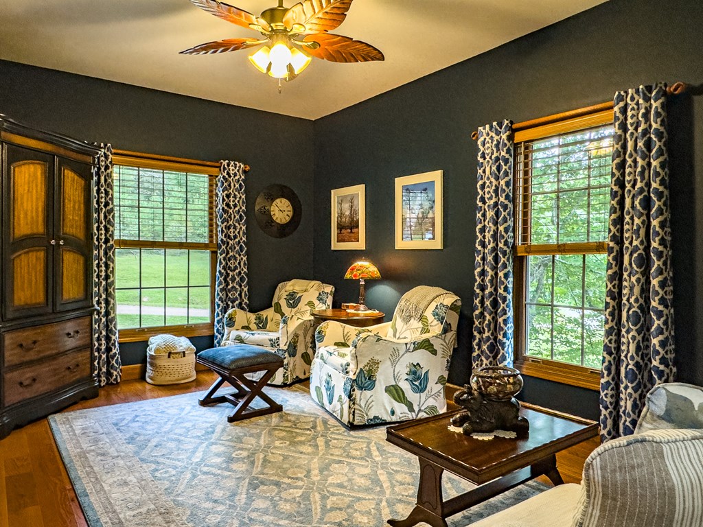 59 Cabin Run Lane Murphy, NC 28906 - Photo 44 of 82 a living room with furniture and a floor to ceiling window