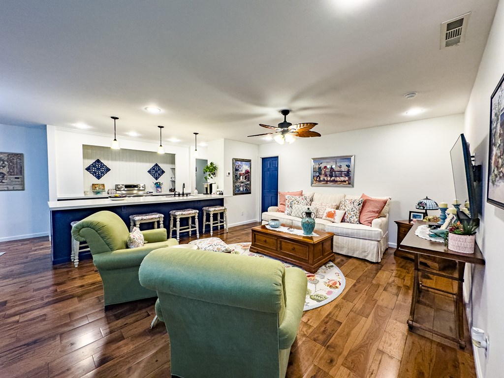 59 Cabin Run Lane Murphy, NC 28906 - Photo 54 of 82 a living room with furniture and a flat screen tv
