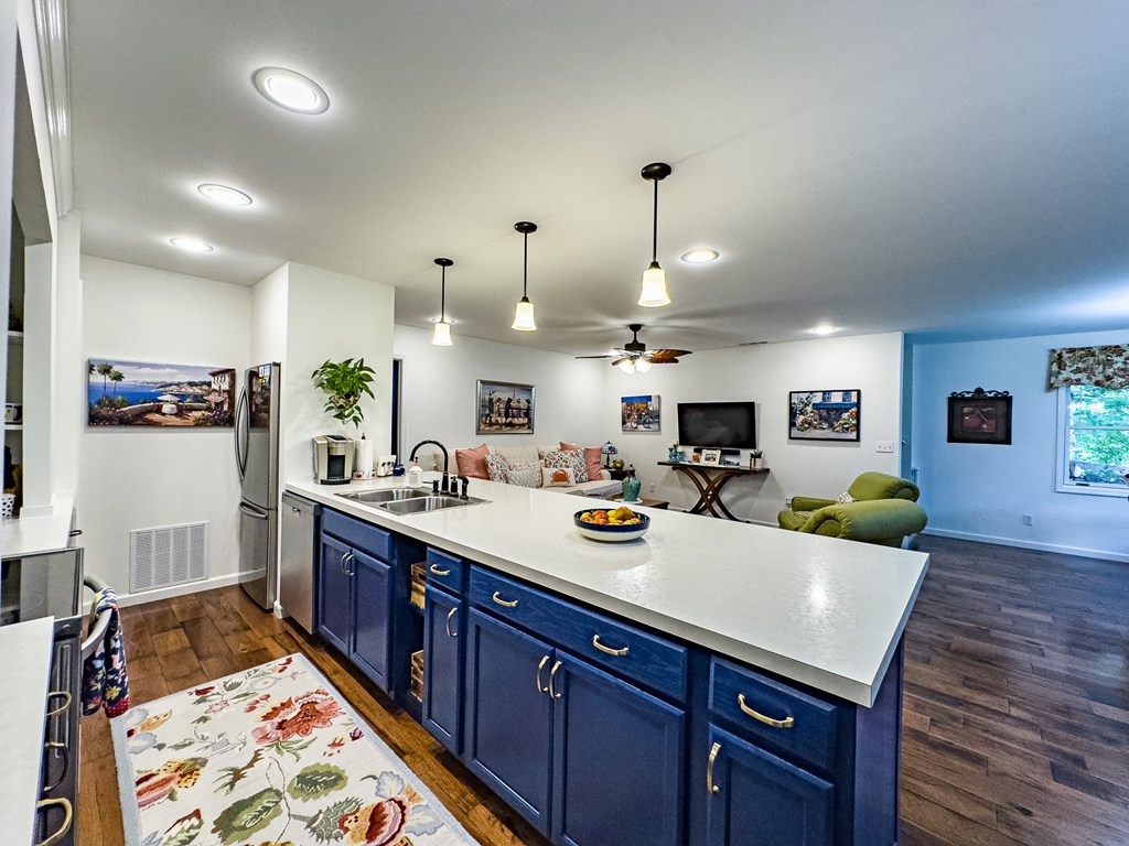 59 Cabin Run Lane Murphy, NC 28906 - Photo 57 of 82 a large kitchen with a table and chairs