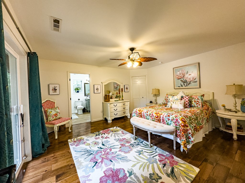 59 Cabin Run Lane Murphy, NC 28906 - Photo 61 of 82 a spacious bedroom with a bed and wooden floor
