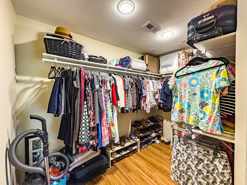 59 Cabin Run Lane Murphy, NC 28906 - Photo 66 of 82 a view of walk in closet with clothes and shoes