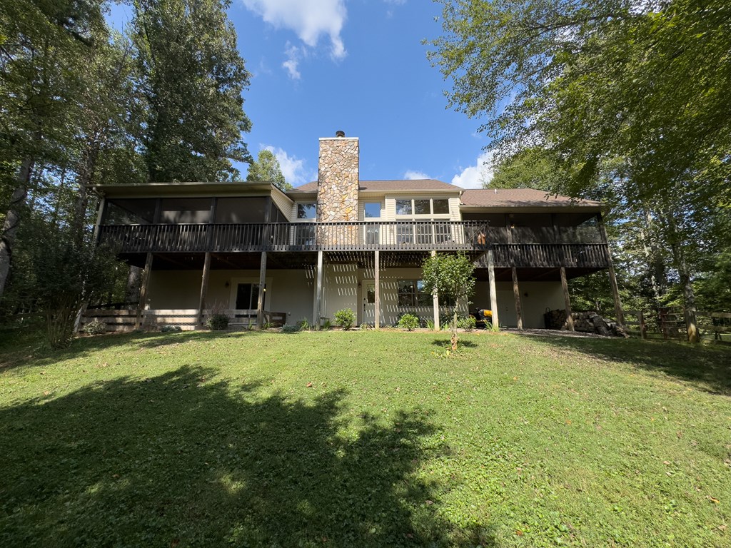 59 Cabin Run Lane Murphy, NC 28906 - Photo 71 of 82 a front view of a house with a yard and trees