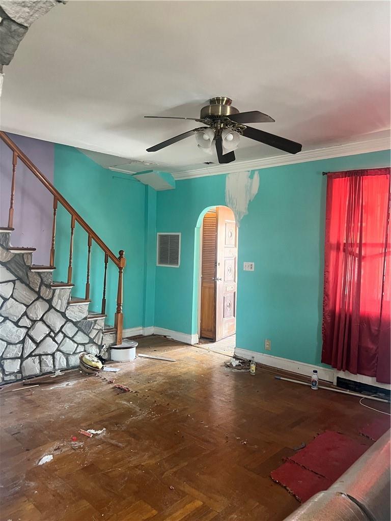 2950 Dewitt Place Bronx, NY 10469 - Photo 2 of 8 a view of a livingroom with furniture and chandelier