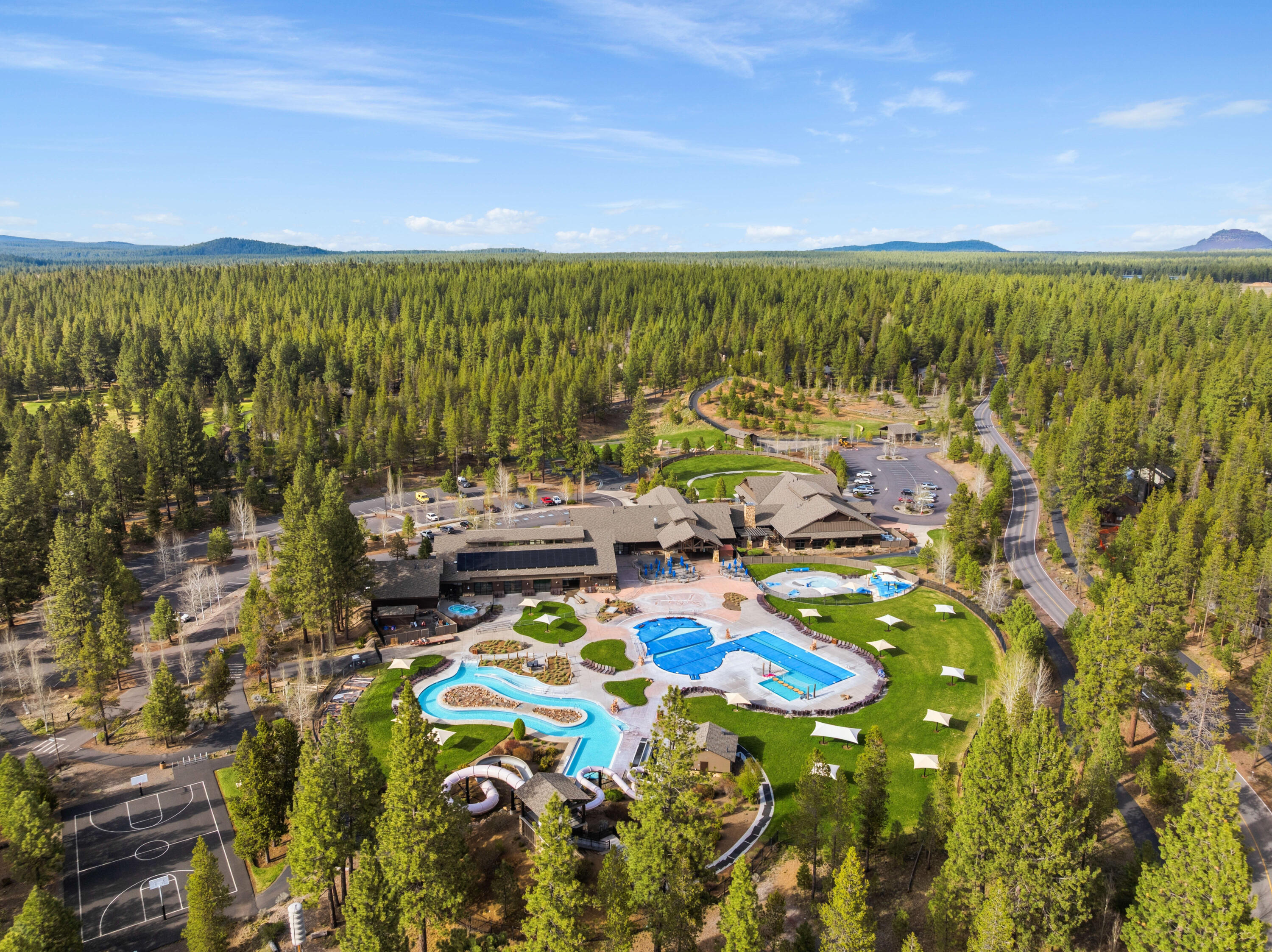 17866 Grouse Lane, Unit 3 Sunriver, OR 97707 - Photo 55 of 61 a view of swimming pool with outdoor seating