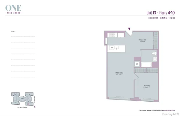 $4,145 | 1 3rd, Unit 1013, Mineola, NY 11501