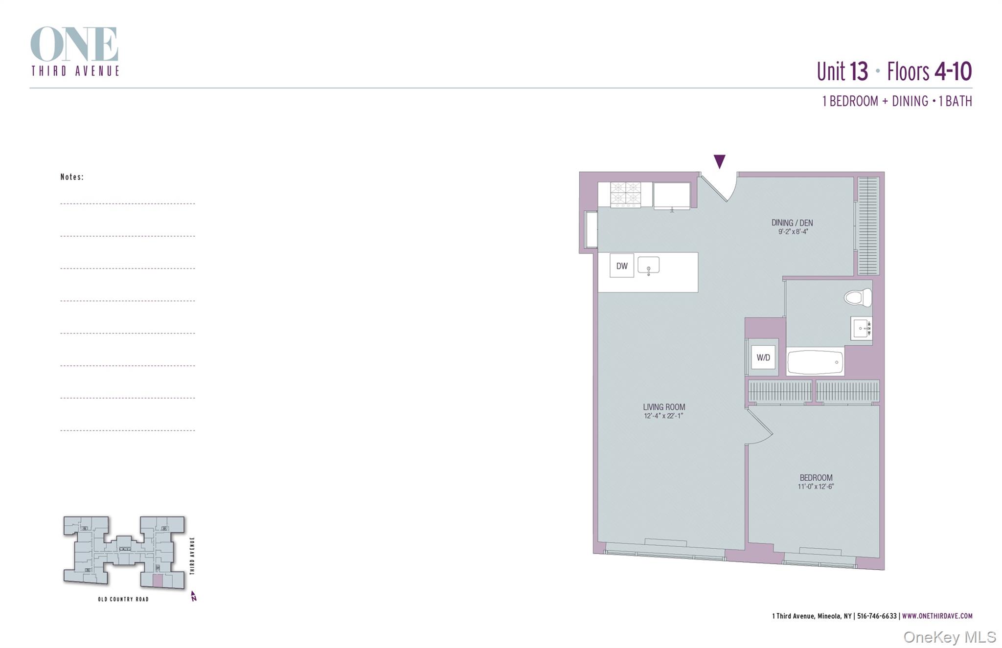 1 3rd, Unit 1013 Mineola, NY 11501 - Photo 25 of 25 a picture of a bathroom with a shower