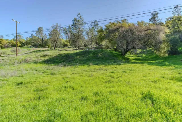 a view of a green field