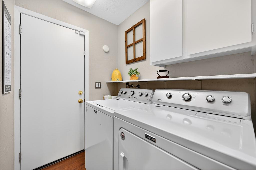 4337 Bannister Road Fair Oaks, CA 95628 - Photo 17 of 35 a utility room with dryer and washer