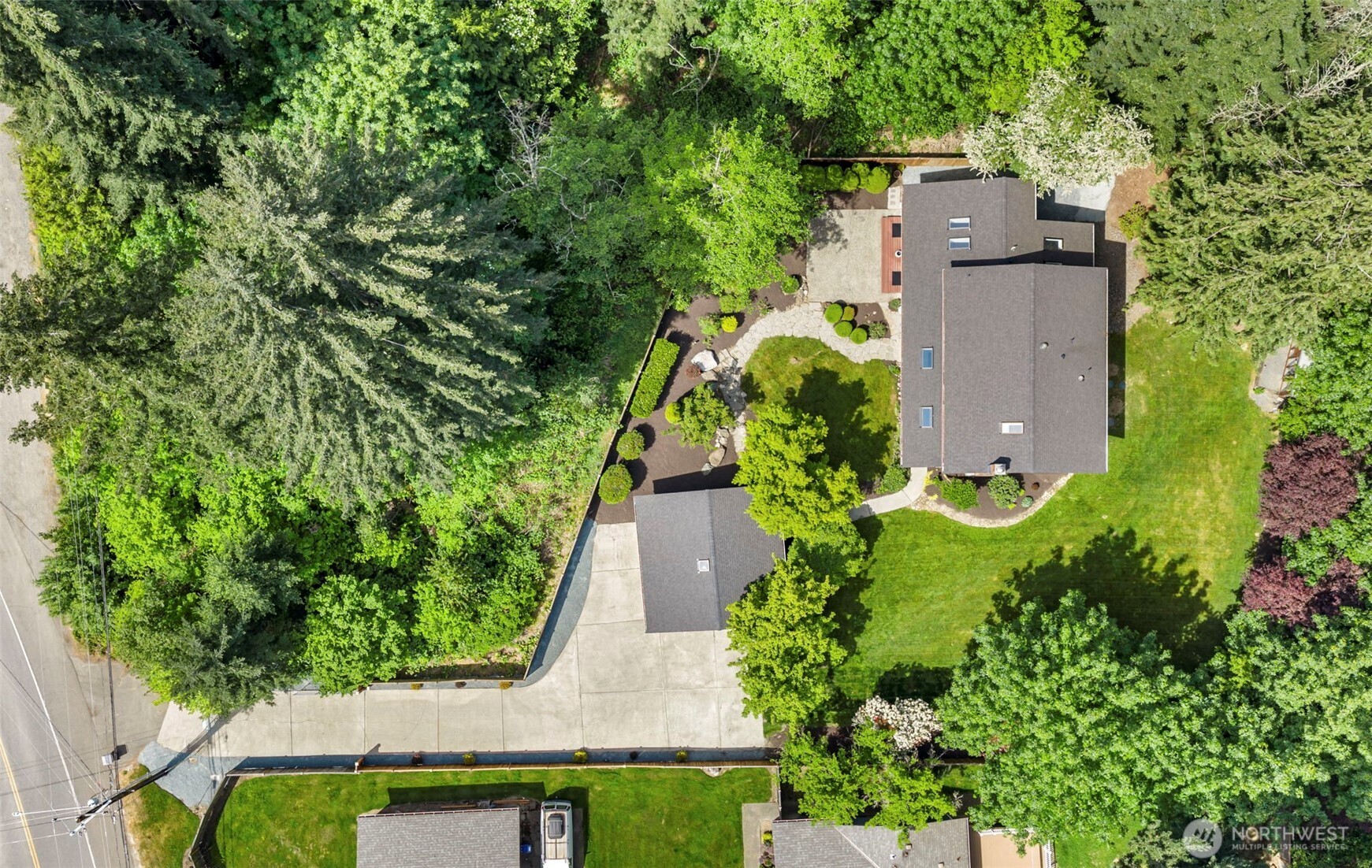 121 West Winesap Road Bothell, WA 98012 - Photo 2 of 29 an aerial view of a house