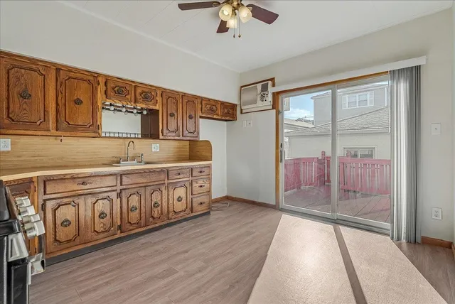 a view of a storage & utility room