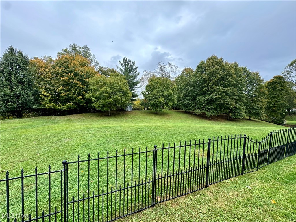 110 Riverview Acres Road Washington, WV 26181 - Photo 6 of 45 ENORMOUS BACKYARD SEPARATED BY A BEAUTIFUL FENCE FROM THE POOL AREA
