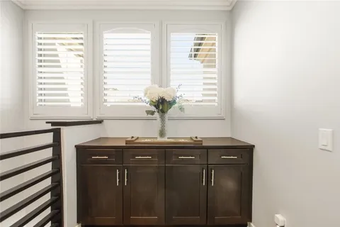 a view of a window in a room