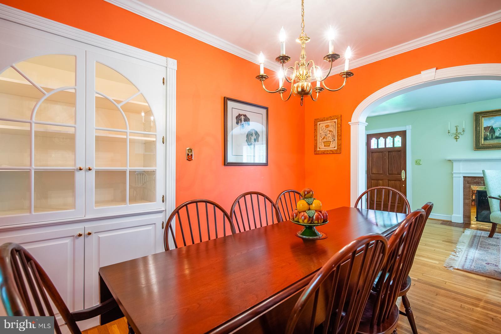 9112 Grist Mill Road Alexandria, VA 22309 - Photo 13 of 35 Original custom built in cabinet