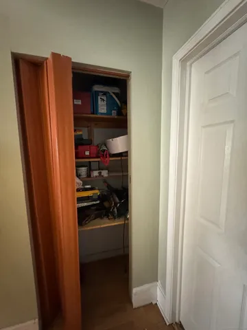 a view of closet